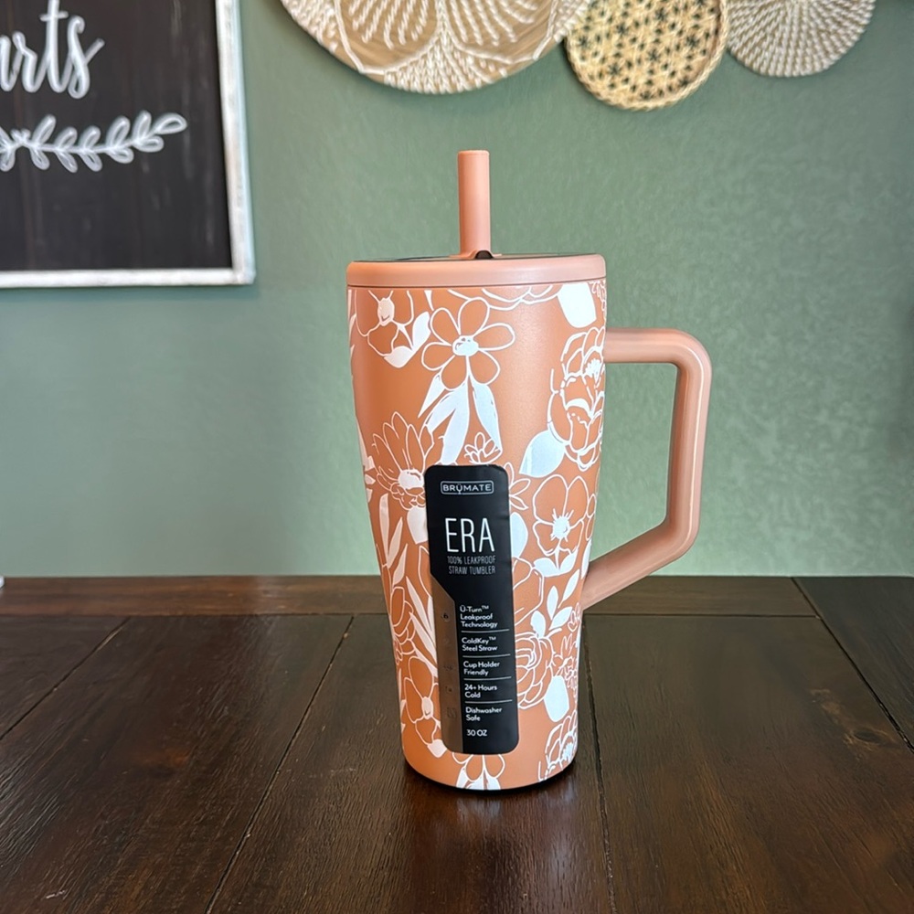 Brumate 30oz Era Sandstone Bloom Collection Tumbler! New!